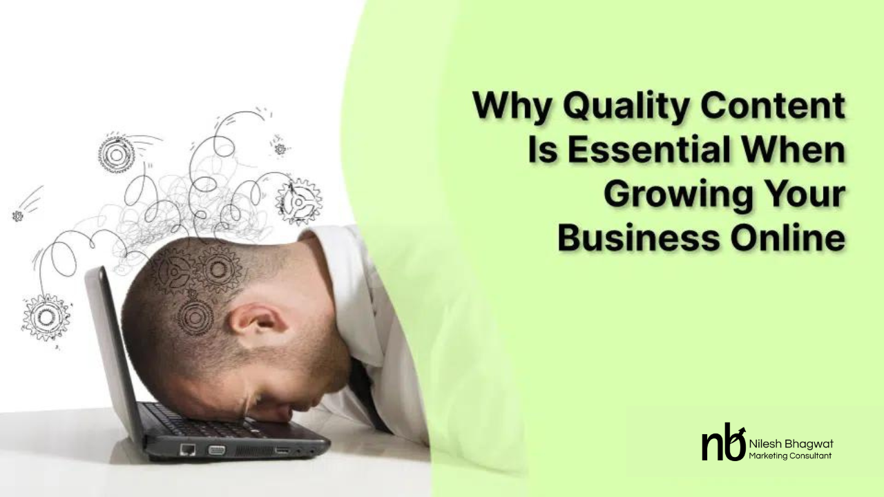 Read more about the article Why Quality Content Is Essential When Growing Your Business Online